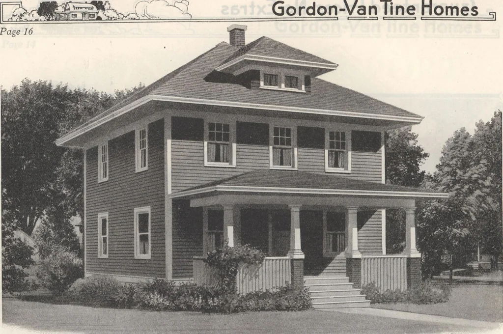 An illustration from Gordon-Van Tine homes, 1921, leaf 21