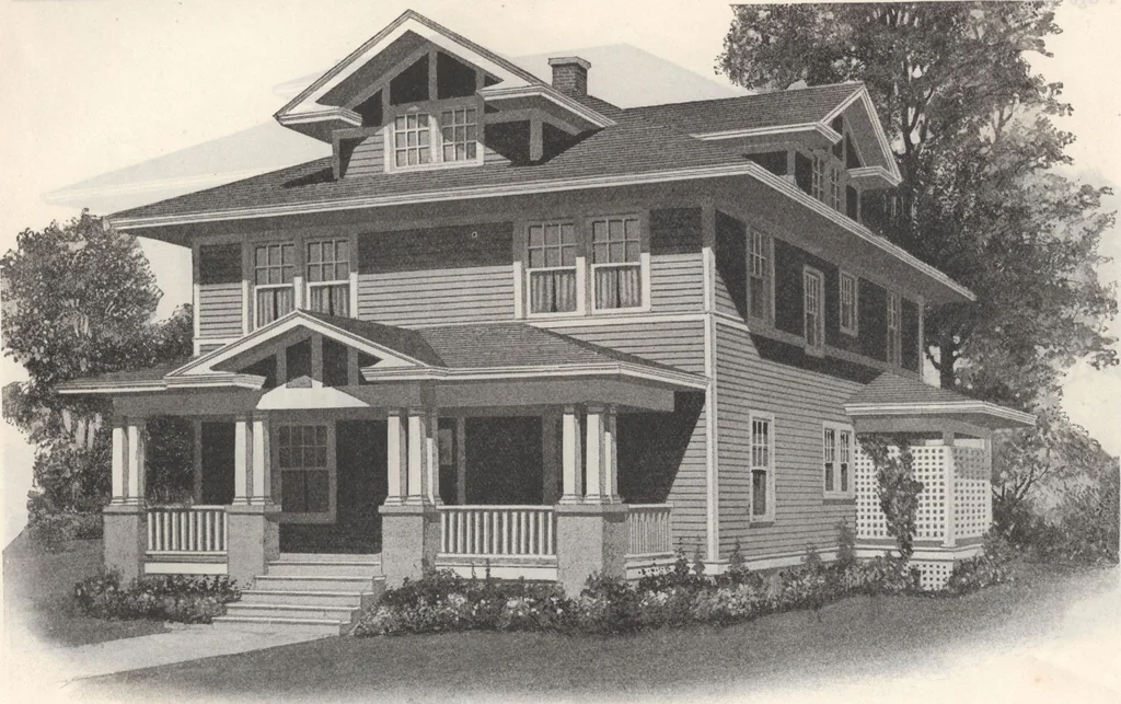 An illustration from Gordon-Van Tine homes, 1921, leaf 22