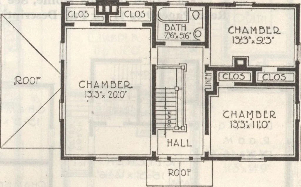 An illustration from Gordon-Van Tine homes, 1921, leaf 23