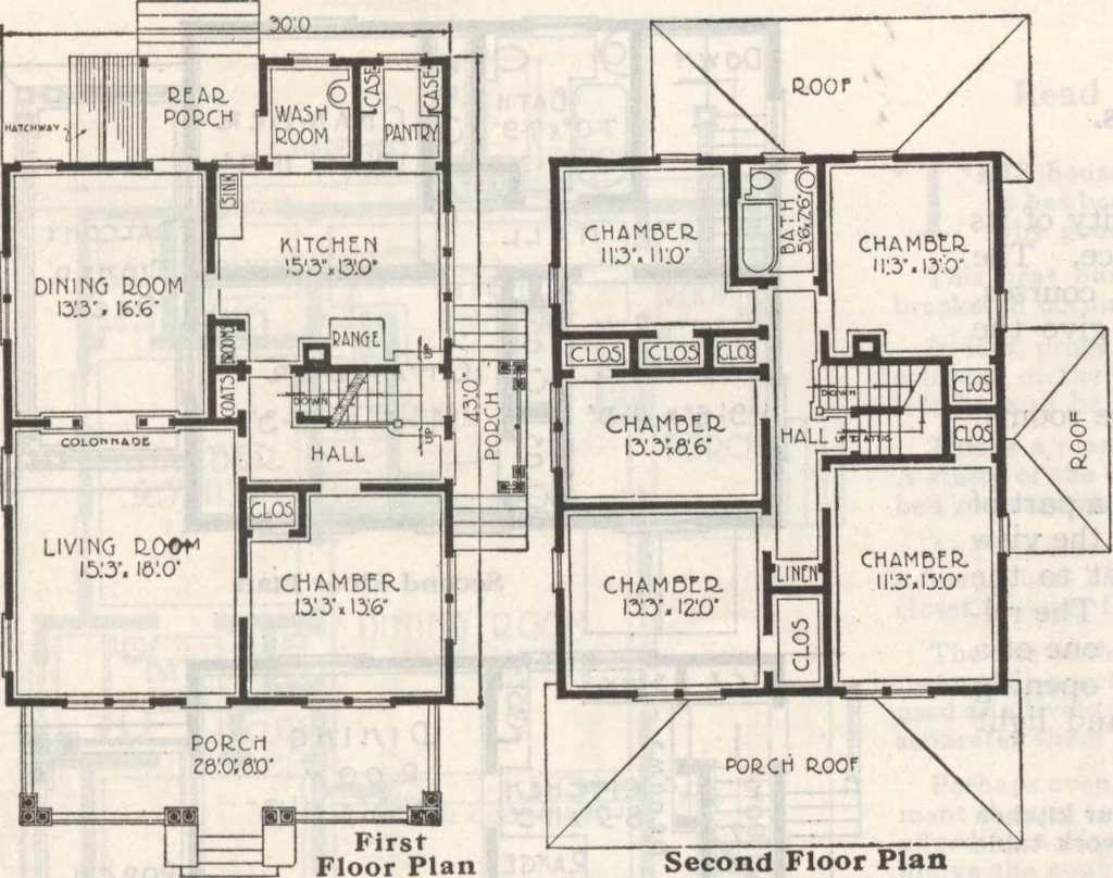 An illustration from Gordon-Van Tine homes, 1921, leaf 26
