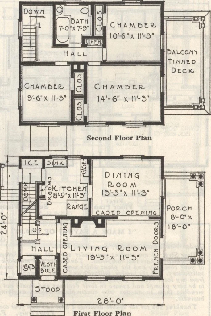 An illustration from Gordon-Van Tine homes, 1921, leaf 27