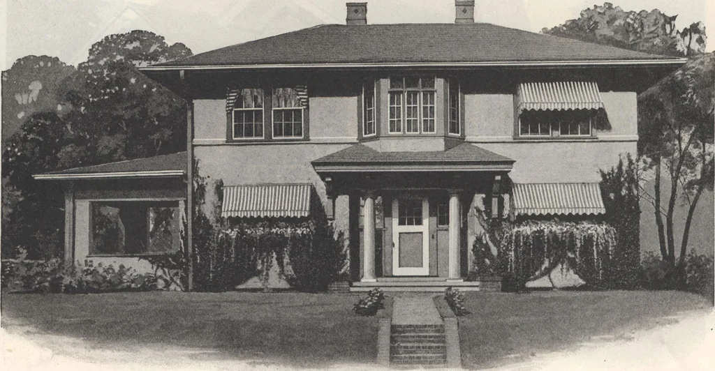 An illustration from Gordon-Van Tine homes, 1921, leaf 29