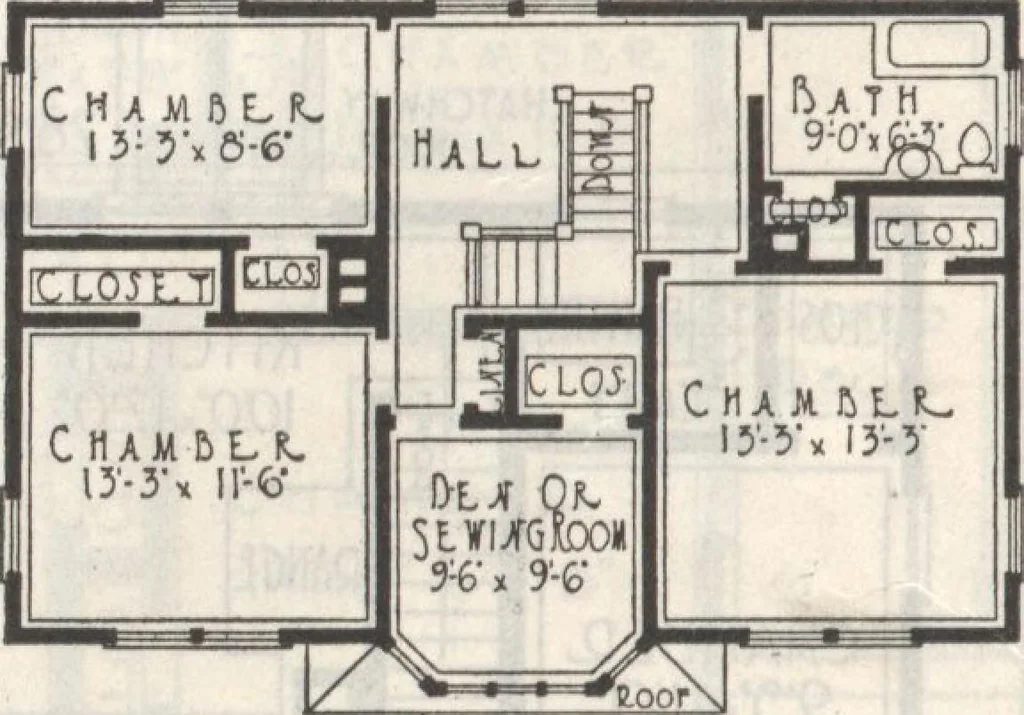 An illustration from Gordon-Van Tine homes, 1921, leaf 29