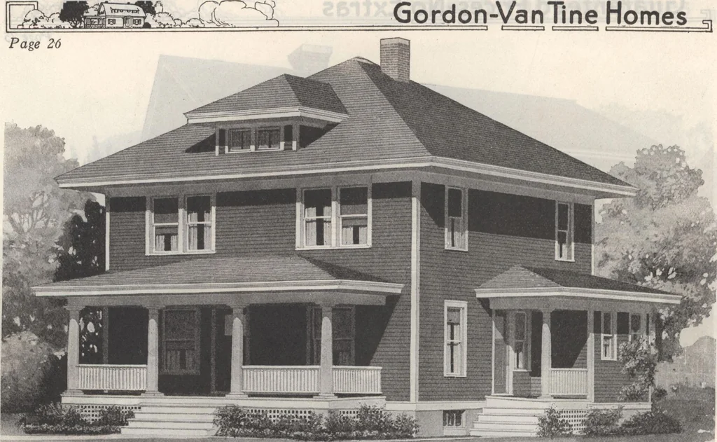An illustration from Gordon-Van Tine homes, 1921, leaf 31