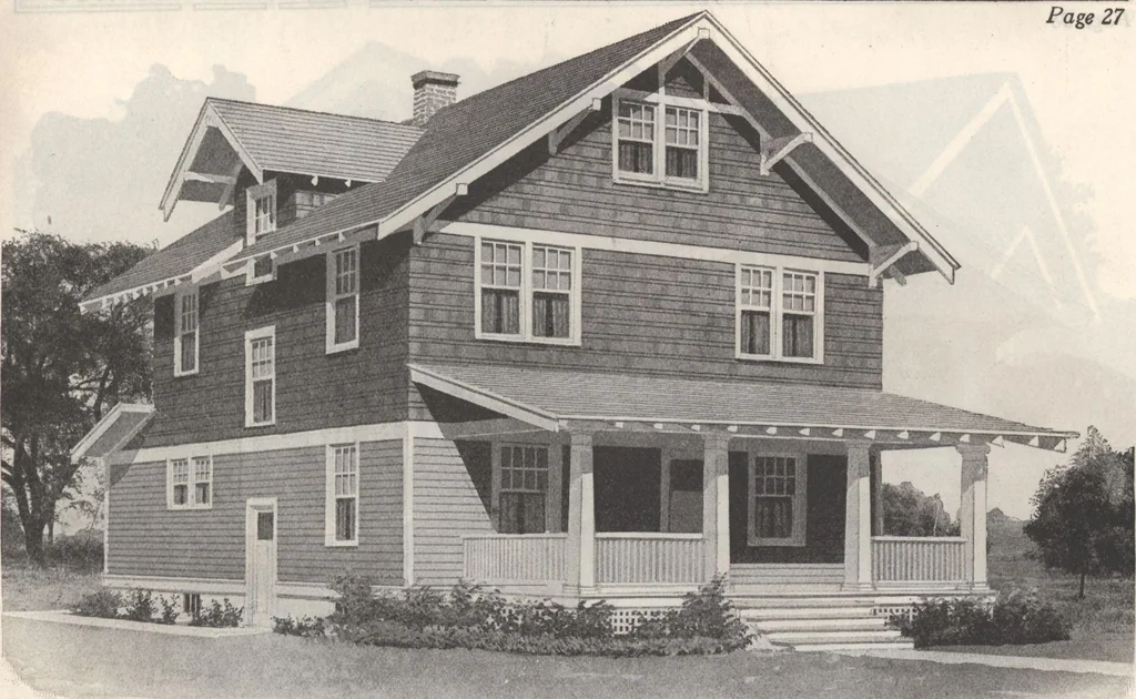 An illustration from Gordon-Van Tine homes, 1921, leaf 32