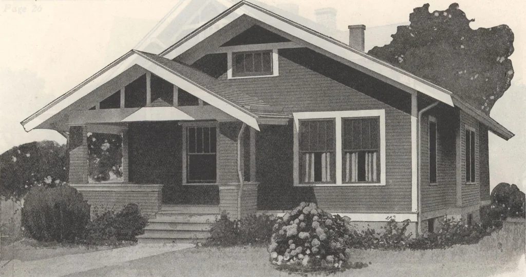 An illustration from Gordon-Van Tine homes, 1921, leaf 33