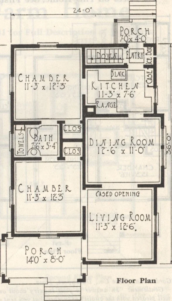 An illustration from Gordon-Van Tine homes, 1921, leaf 33