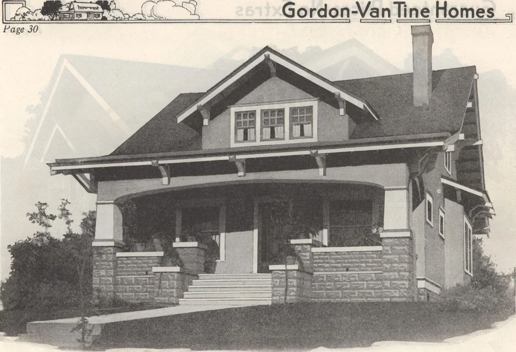 An illustration from Gordon-Van Tine homes, 1921, leaf 35