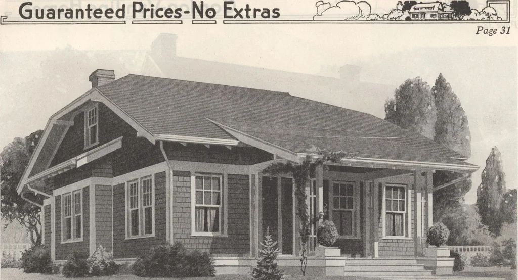 An illustration from Gordon-Van Tine homes, 1921, leaf 36