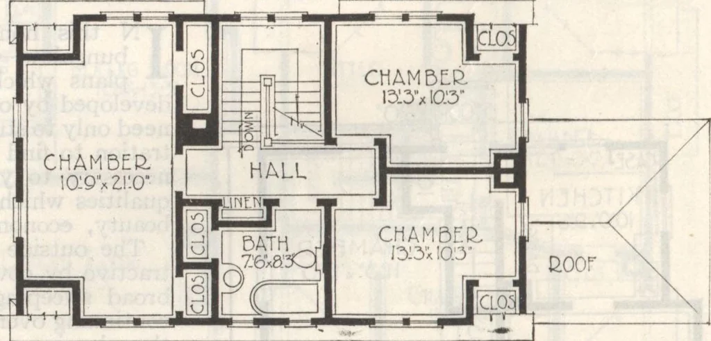 An illustration from Gordon-Van Tine homes, 1921, leaf 37