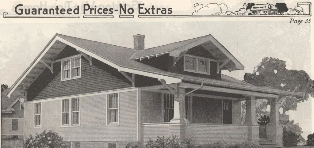 An illustration from Gordon-Van Tine homes, 1921, leaf 40