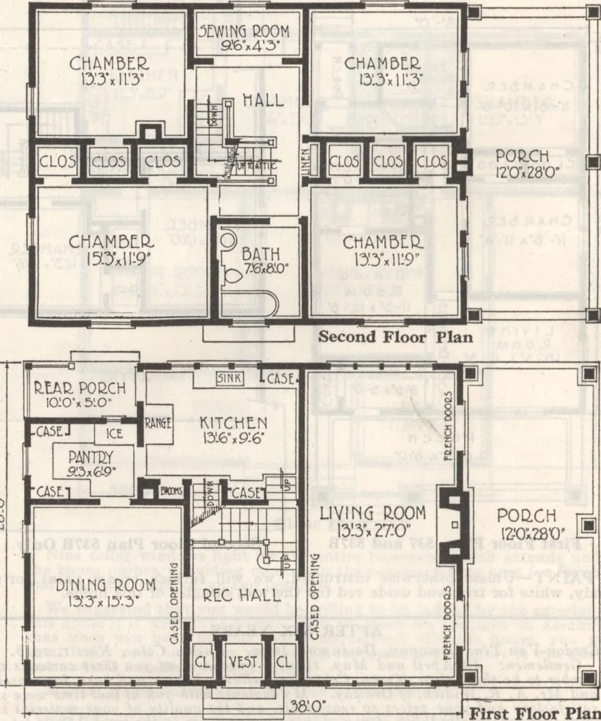 An illustration from Gordon-Van Tine homes, 1921, leaf 41