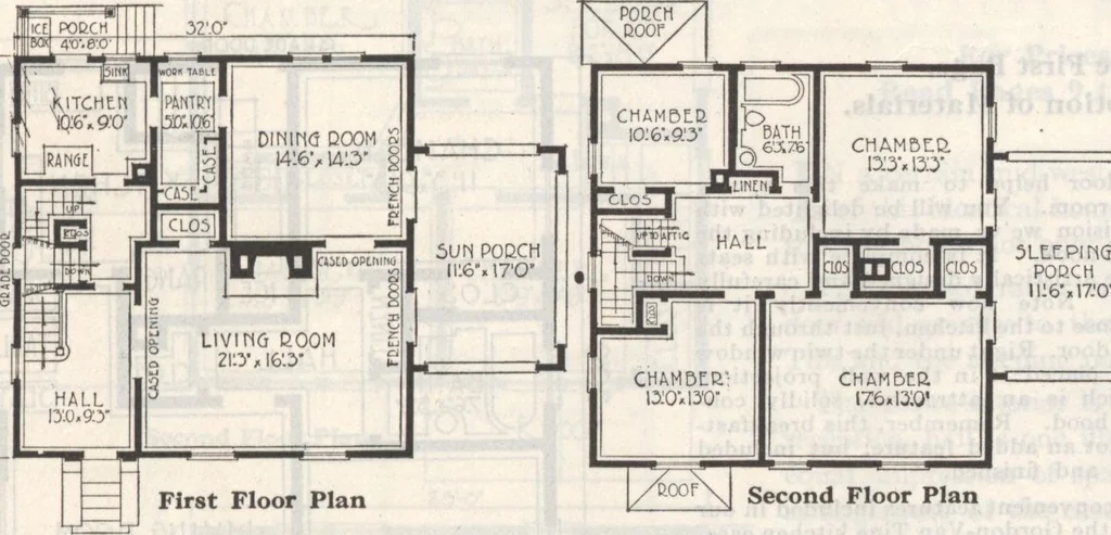An illustration from Gordon-Van Tine homes, 1921, leaf 42