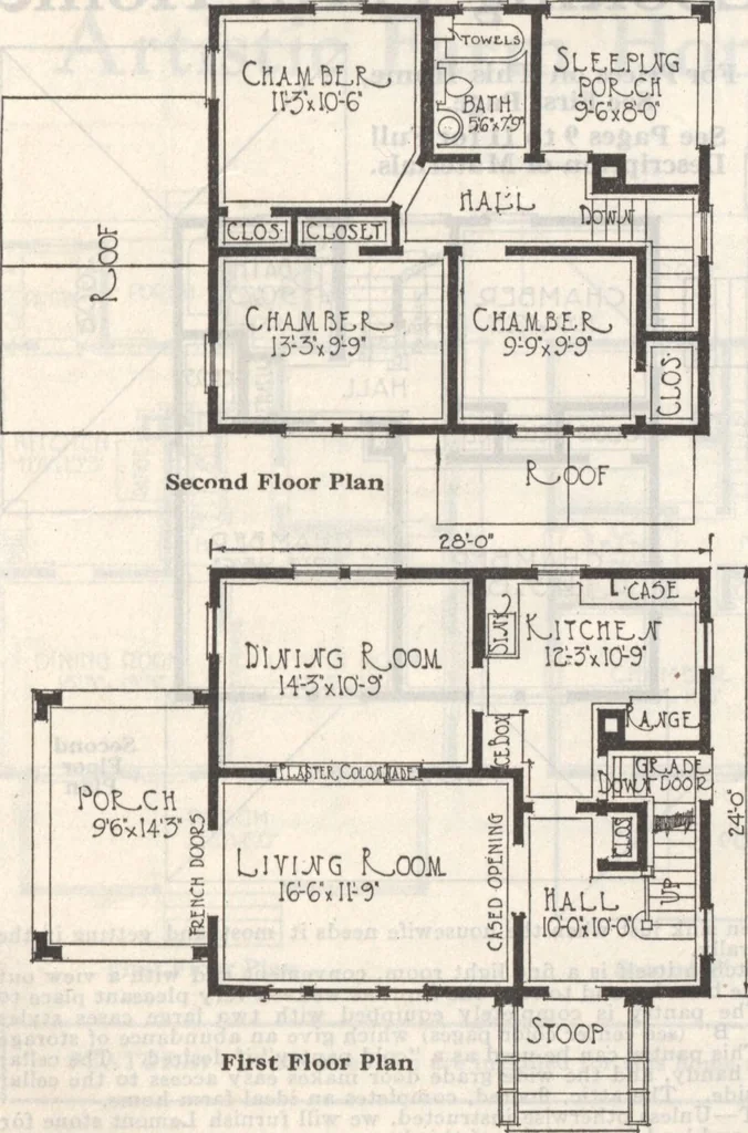 An illustration from Gordon-Van Tine homes, 1921, leaf 44