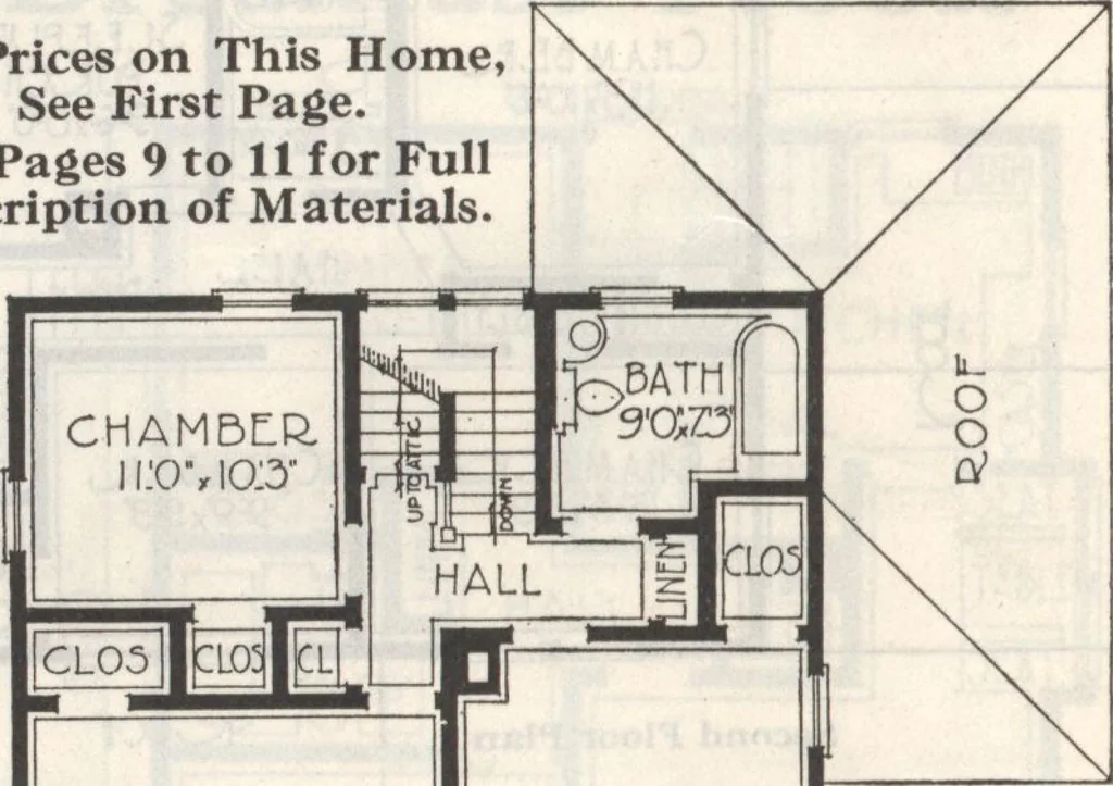 An illustration from Gordon-Van Tine homes, 1921, leaf 45