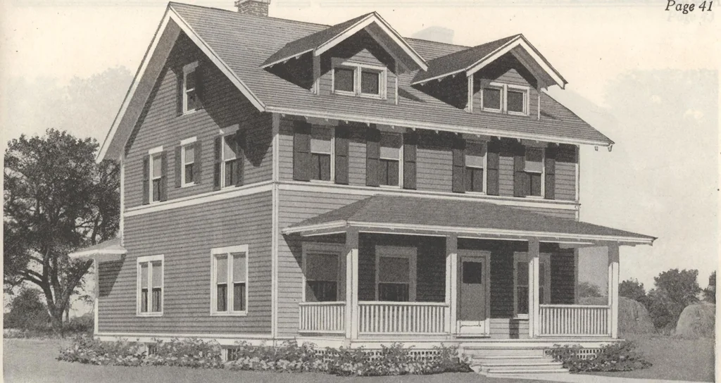 An illustration from Gordon-Van Tine homes, 1921, leaf 46