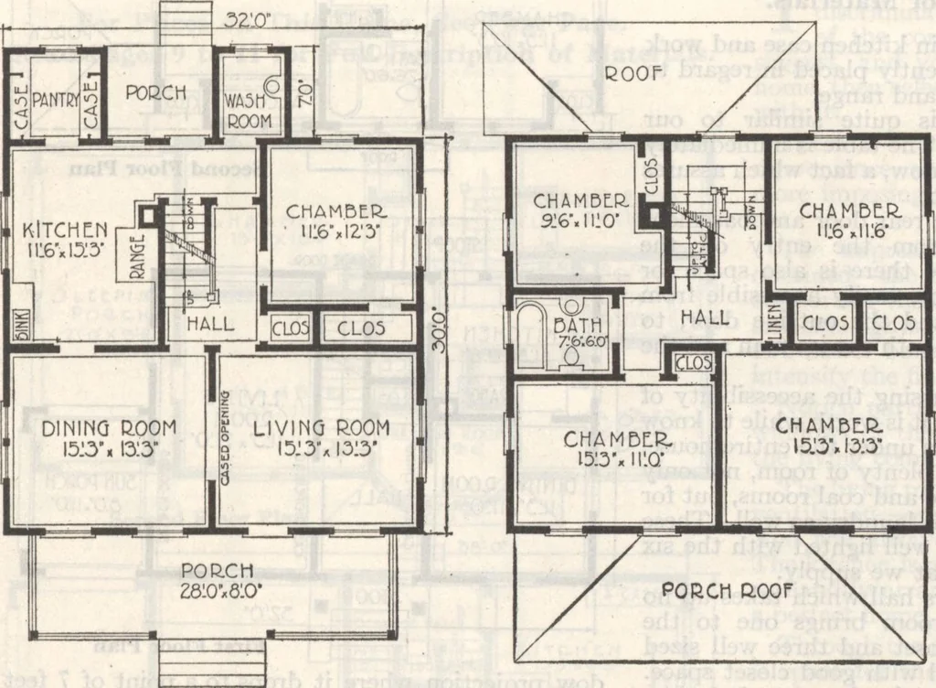 An illustration from Gordon-Van Tine homes, 1921, leaf 46