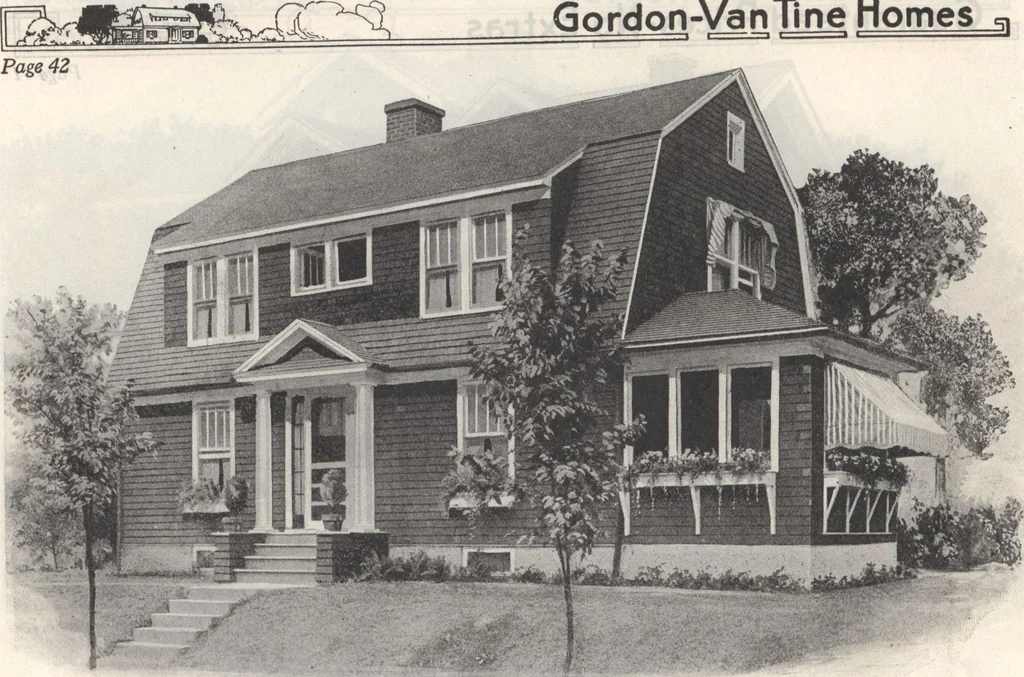 An illustration from Gordon-Van Tine homes, 1921, leaf 47