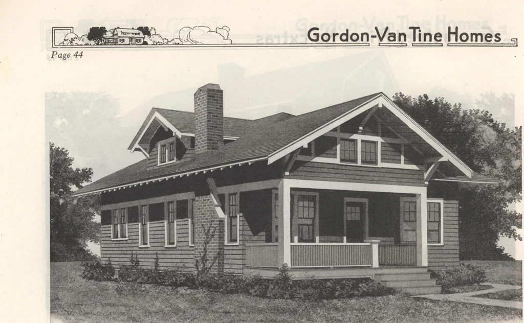 An illustration from Gordon-Van Tine homes, 1921, leaf 49