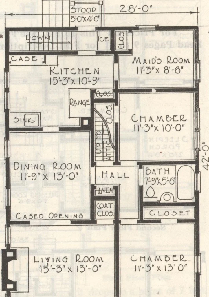 An illustration from Gordon-Van Tine homes, 1921, leaf 49