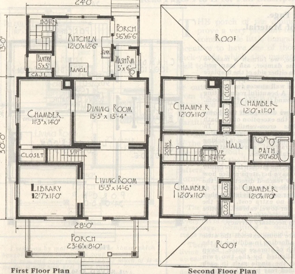 An illustration from Gordon-Van Tine homes, 1921, leaf 50