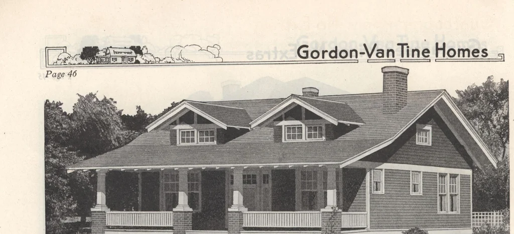 An illustration from Gordon-Van Tine homes, 1921, leaf 51