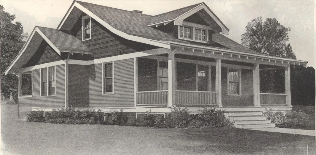 An illustration from Gordon-Van Tine homes, 1921, leaf 52