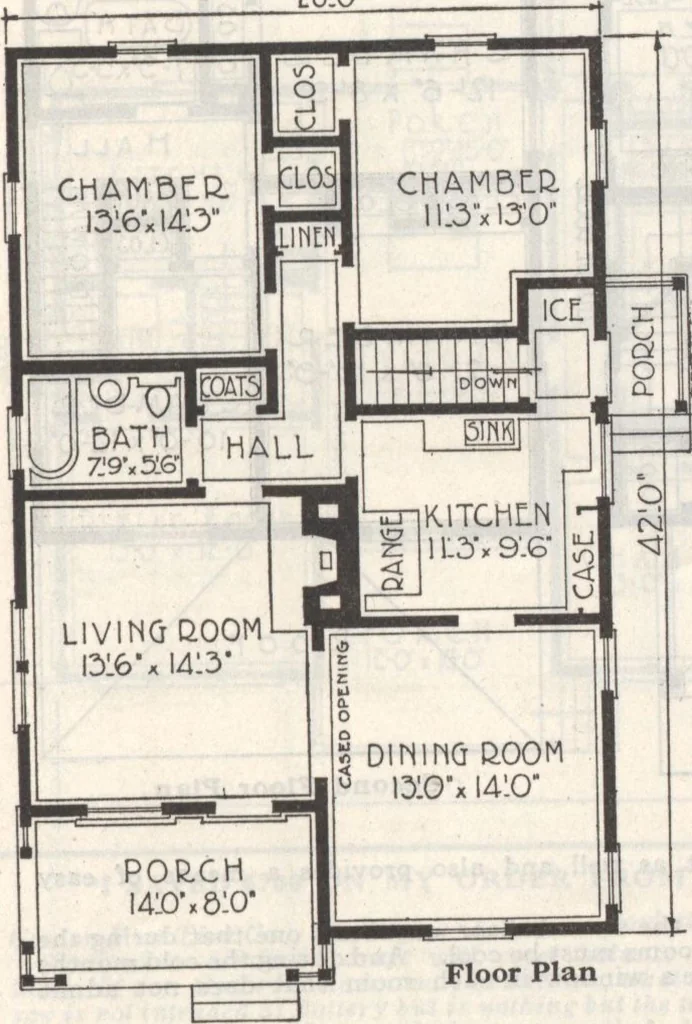 An illustration from Gordon-Van Tine homes, 1921, leaf 56