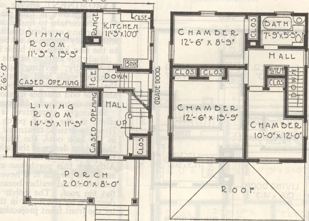 An illustration from Gordon-Van Tine homes, 1921, leaf 57