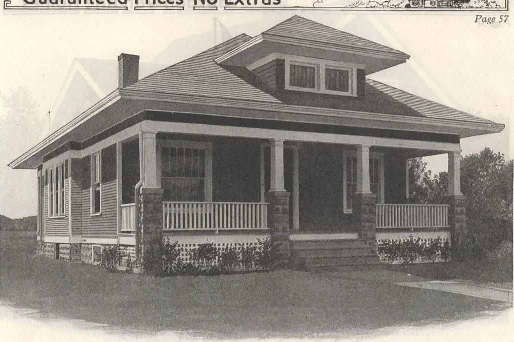 An illustration from Gordon-Van Tine homes, 1921, leaf 62