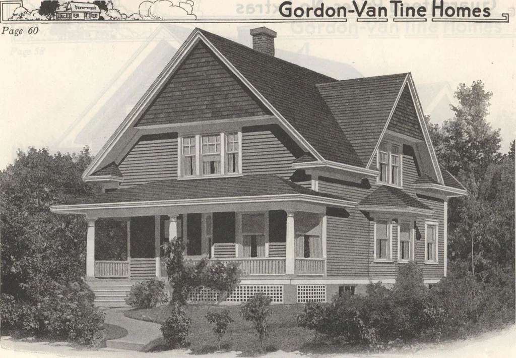An illustration from Gordon-Van Tine homes, 1921, leaf 65