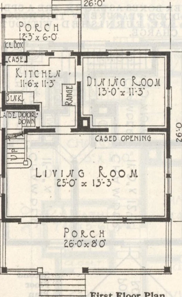 An illustration from Gordon-Van Tine homes, 1921, leaf 66