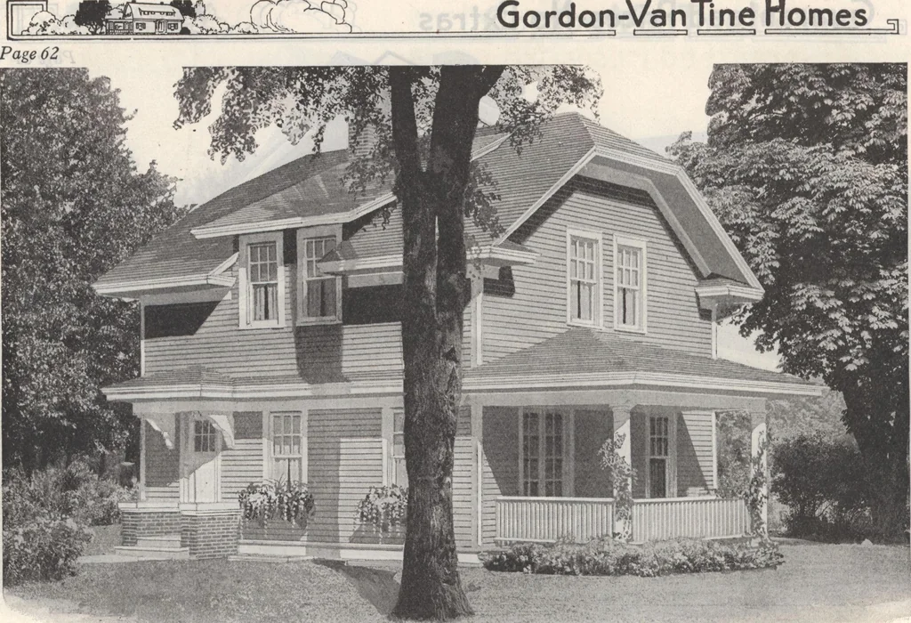 An illustration from Gordon-Van Tine homes, 1921, leaf 67