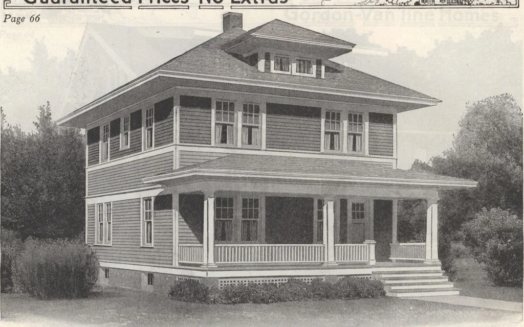An illustration from Gordon-Van Tine homes, 1921, leaf 71