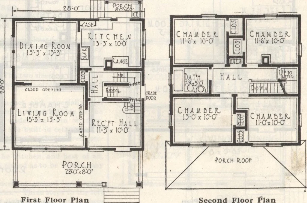 An illustration from Gordon-Van Tine homes, 1921, leaf 71
