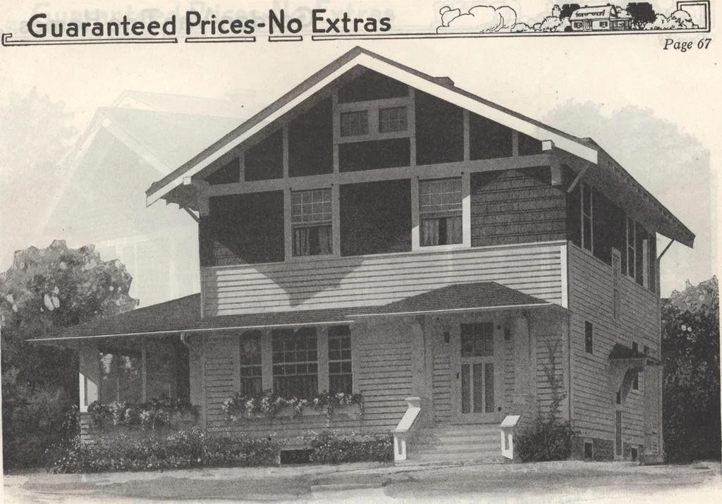 An illustration from Gordon-Van Tine homes, 1921, leaf 72