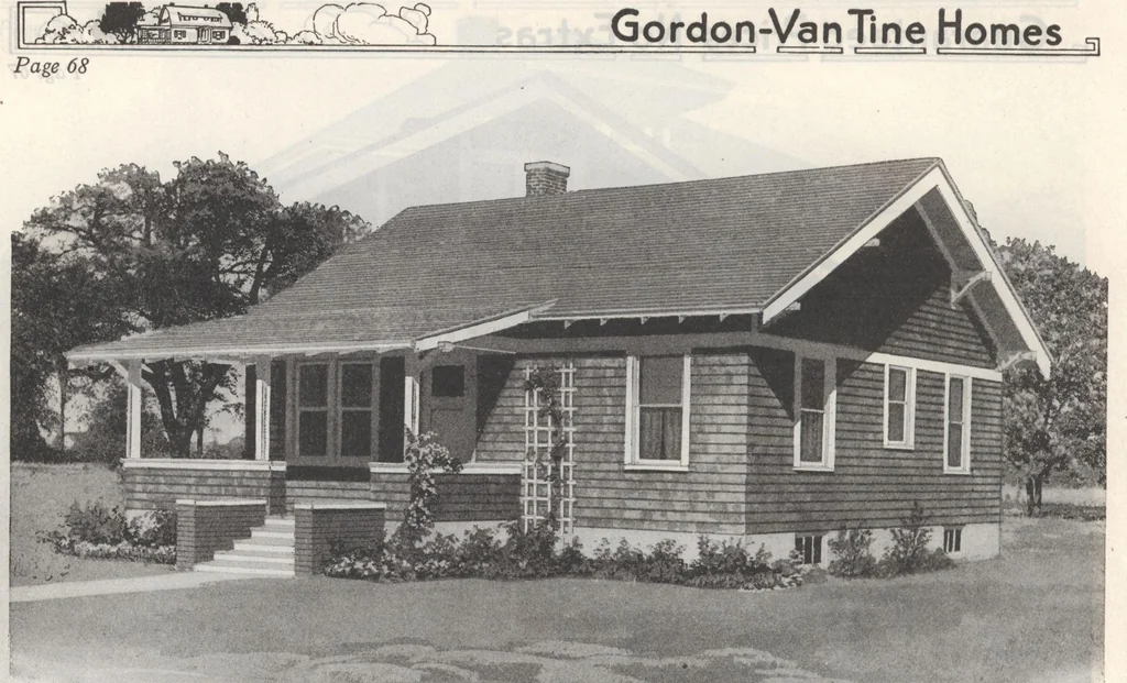 An illustration from Gordon-Van Tine homes, 1921, leaf 73