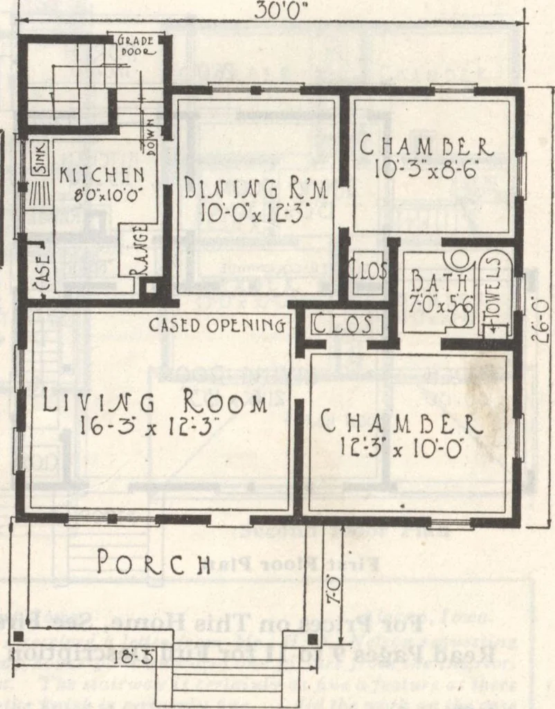 An illustration from Gordon-Van Tine homes, 1921, leaf 73