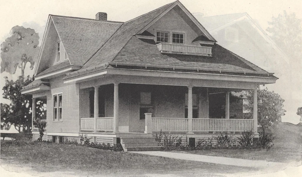 An illustration from Gordon-Van Tine homes, 1921, leaf 75
