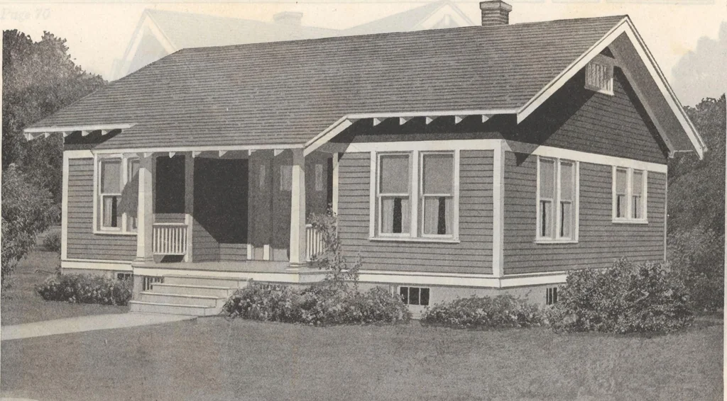 An illustration from Gordon-Van Tine homes, 1921, leaf 77