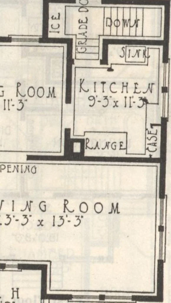 An illustration from Gordon-Van Tine homes, 1921, leaf 77