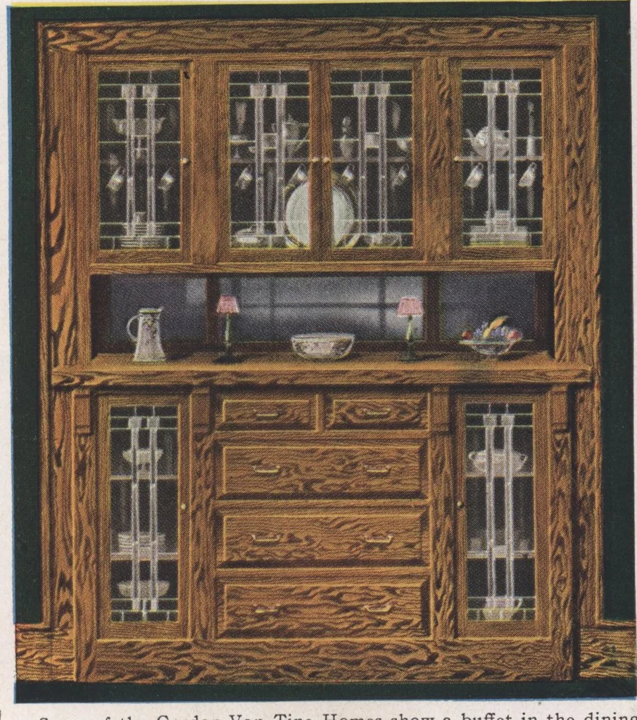 An illustration from Gordon-Van Tine homes, 1921, leaf 81