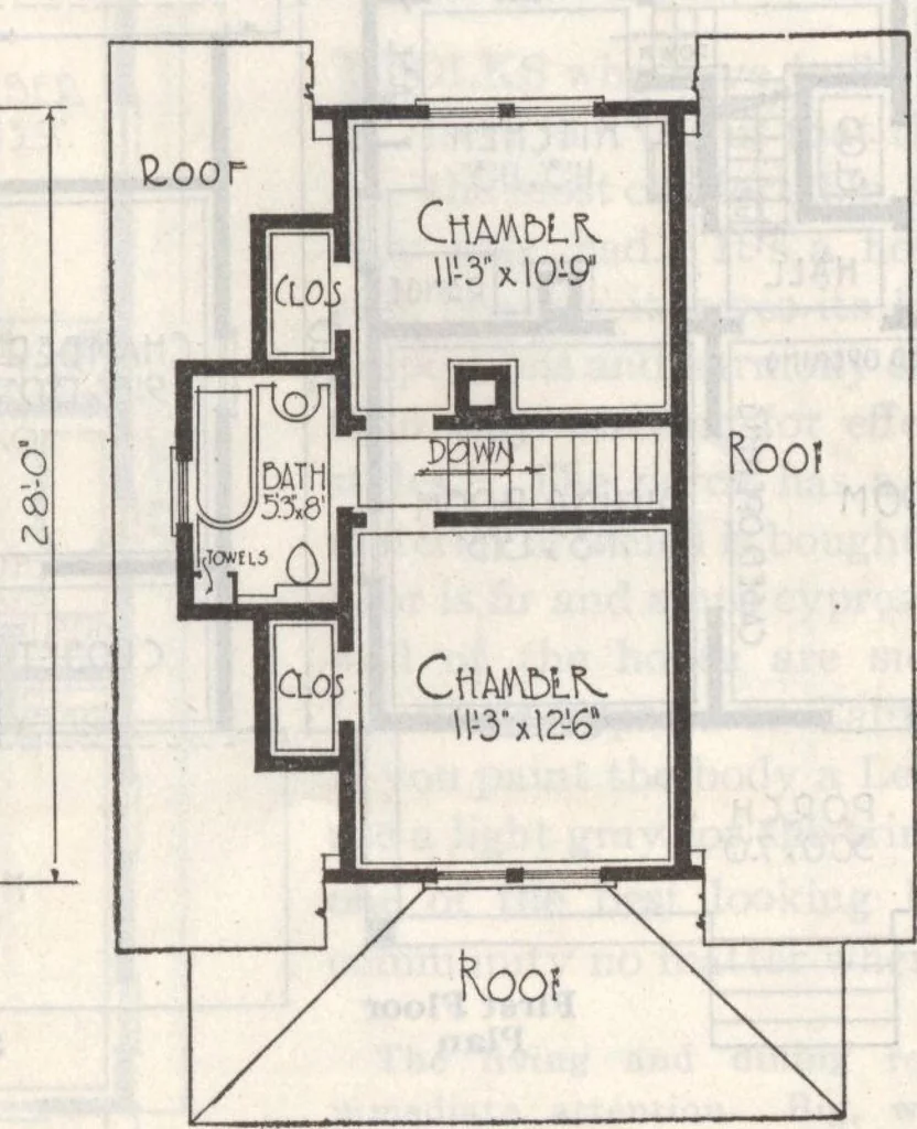 An illustration from Gordon-Van Tine homes, 1921, leaf 84