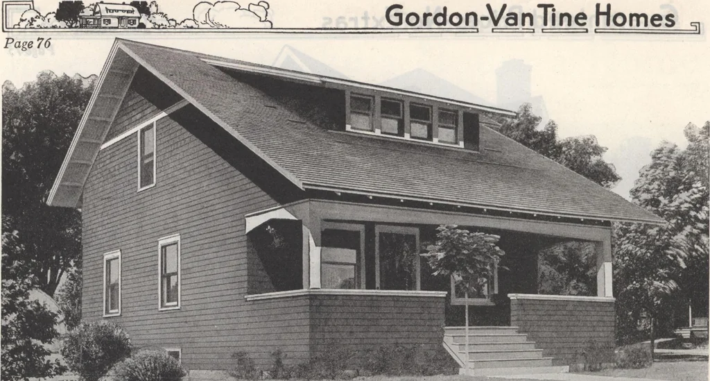 An illustration from Gordon-Van Tine homes, 1921, leaf 85