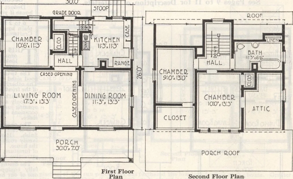 An illustration from Gordon-Van Tine homes, 1921, leaf 85