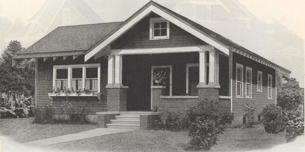 An illustration from Gordon-Van Tine homes, 1921, leaf 86