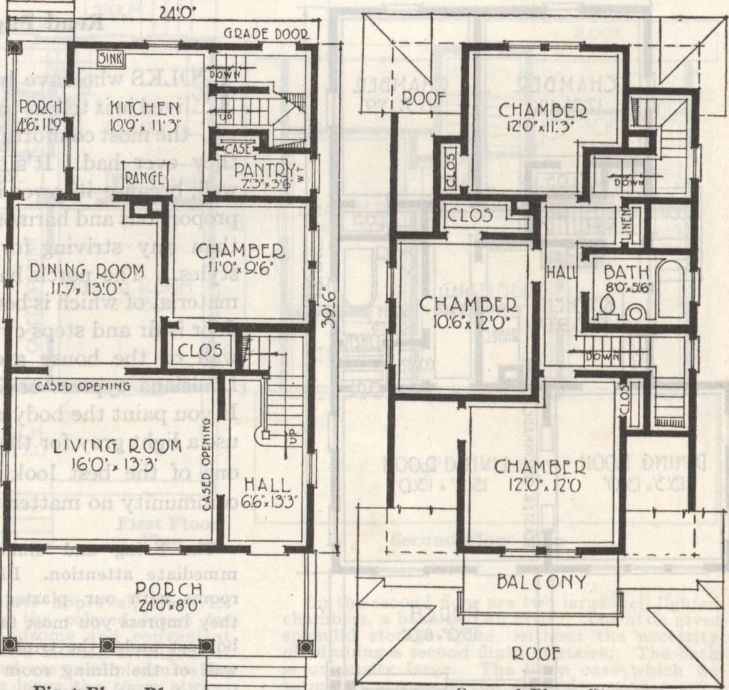 An illustration from Gordon-Van Tine homes, 1921, leaf 87