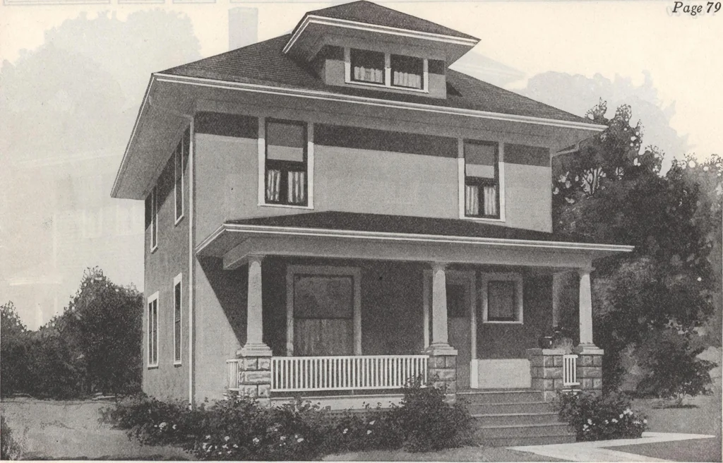 An illustration from Gordon-Van Tine homes, 1921, leaf 88