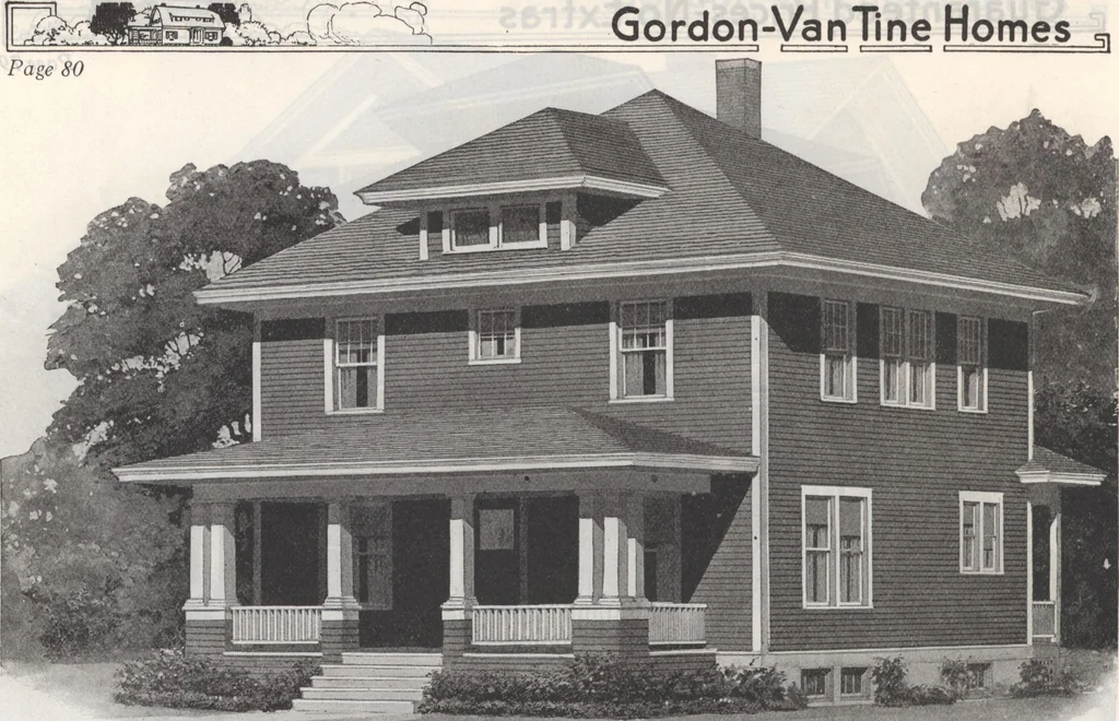 An illustration from Gordon-Van Tine homes, 1921, leaf 89