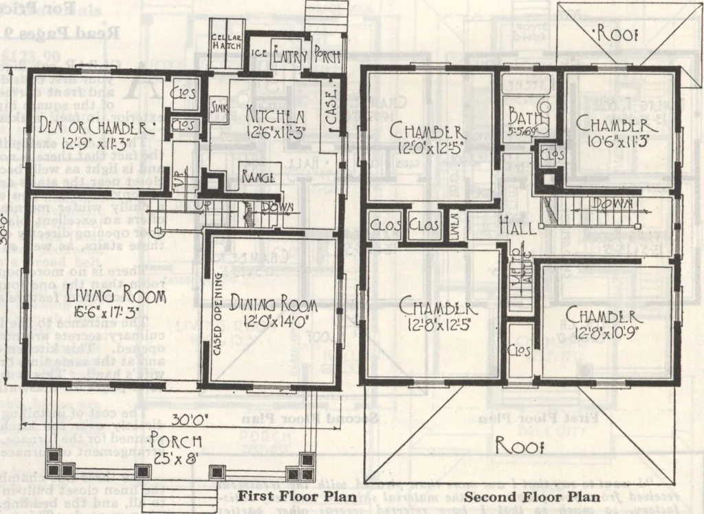 An illustration from Gordon-Van Tine homes, 1921, leaf 89